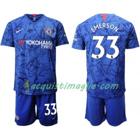 Divisa di Calcio Chelsea Emerson 33 Bambino Prima 2019/2020